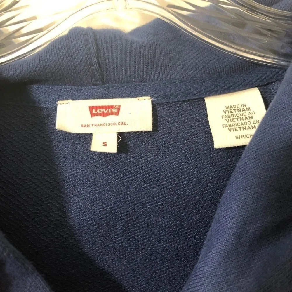 Levi’s Striped Zippered Hoodie -Size Small
